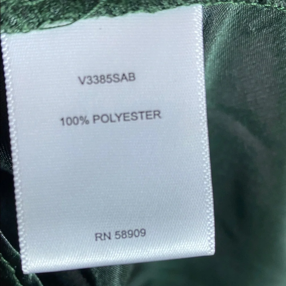 Chelsea & Violet Dark Green Satin Chemise Slip Dress Mini Size XS Y2K